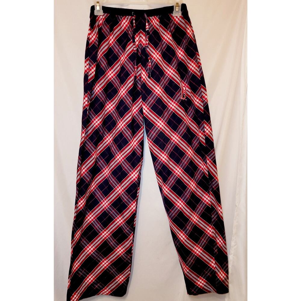 Vintage Boston Red Sox red white and blue drawstring pajama pants Size Small